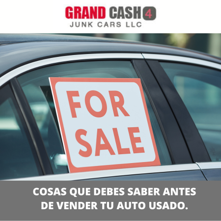 Cosas que debes saber antes de vender tu auto usado.