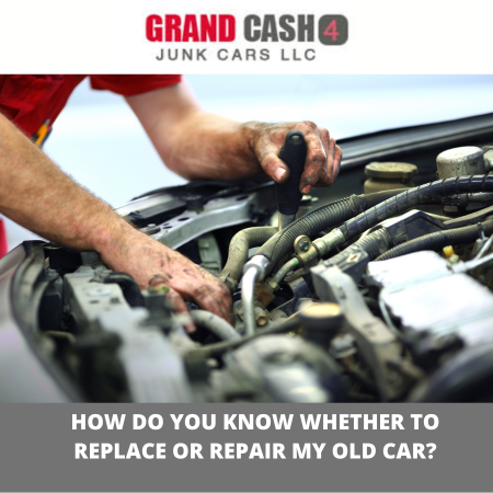 How do you know whether to replace or repair my old car