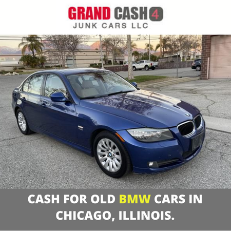 Cash for old BMW cars in Chicago, Illinois.