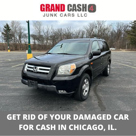 Get rid of your damaged car for cash in Chicago, IL. (1)