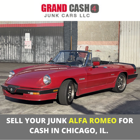 Sell your junk Alfa Romeo for cash in Chicago, IL.