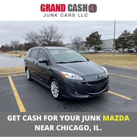 Get cash for your junk Mazda near Chicago, IL.