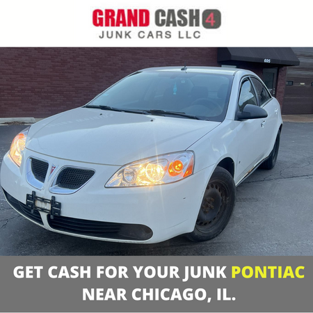 Get cash for your junk Pontiac near Chicago, IL.